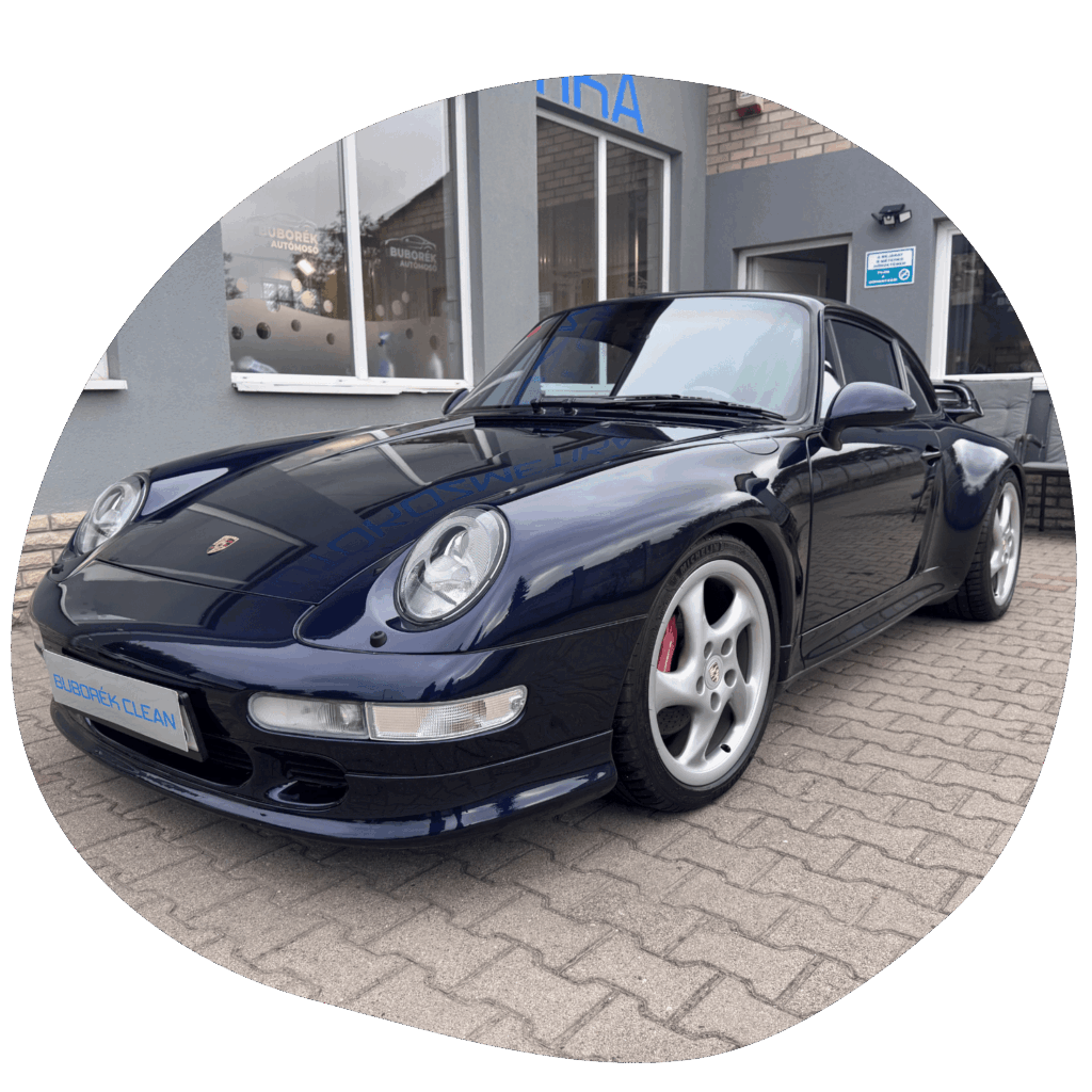 Buborék Clean kézi autómosó - Porche
